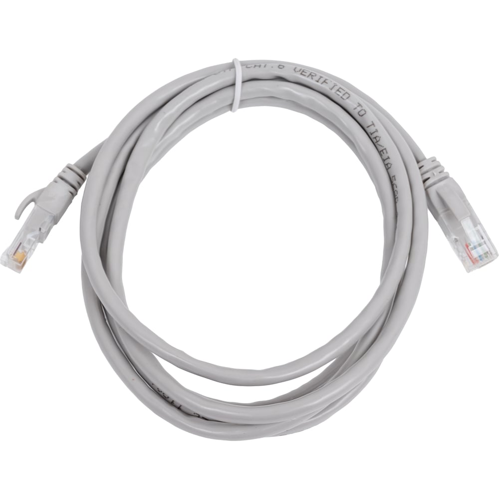 Изображение товара Патч-корд ExeGate UTP RJ45 2м Cat.6 серый