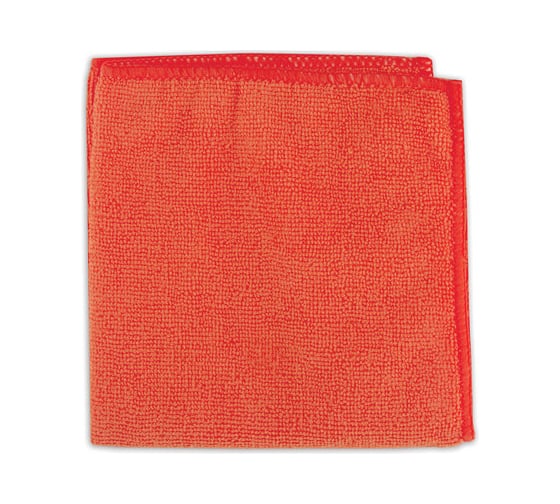 Изображение товара Салфетка LAIMA универсальная, микрофибра, 30х30 см, оранжевая 601242
