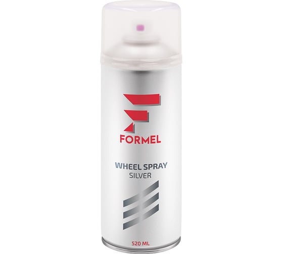 Изображение товара Эмаль для дисков Formel серебро, 520 мл, аэрозоль FM-4011