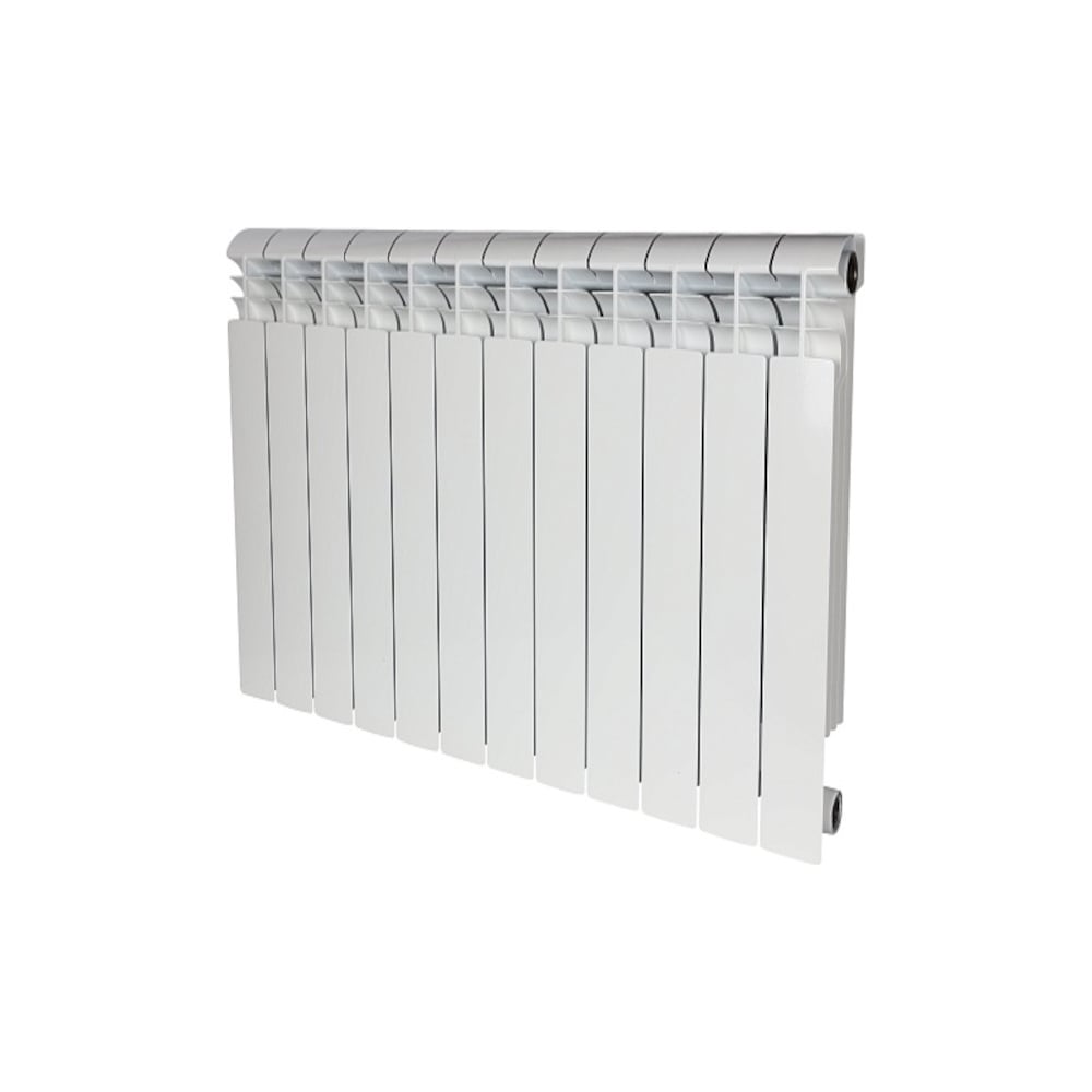 Изображение товара Биметаллический радиатор STOUT VEGA 500 12 секций боковое подключение