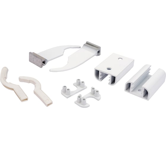 Изображение товара Комплект настенных регулируемых кронштейнов для радиатора STOUT SKU-0320-000080 RG0091NU9FQ2U2