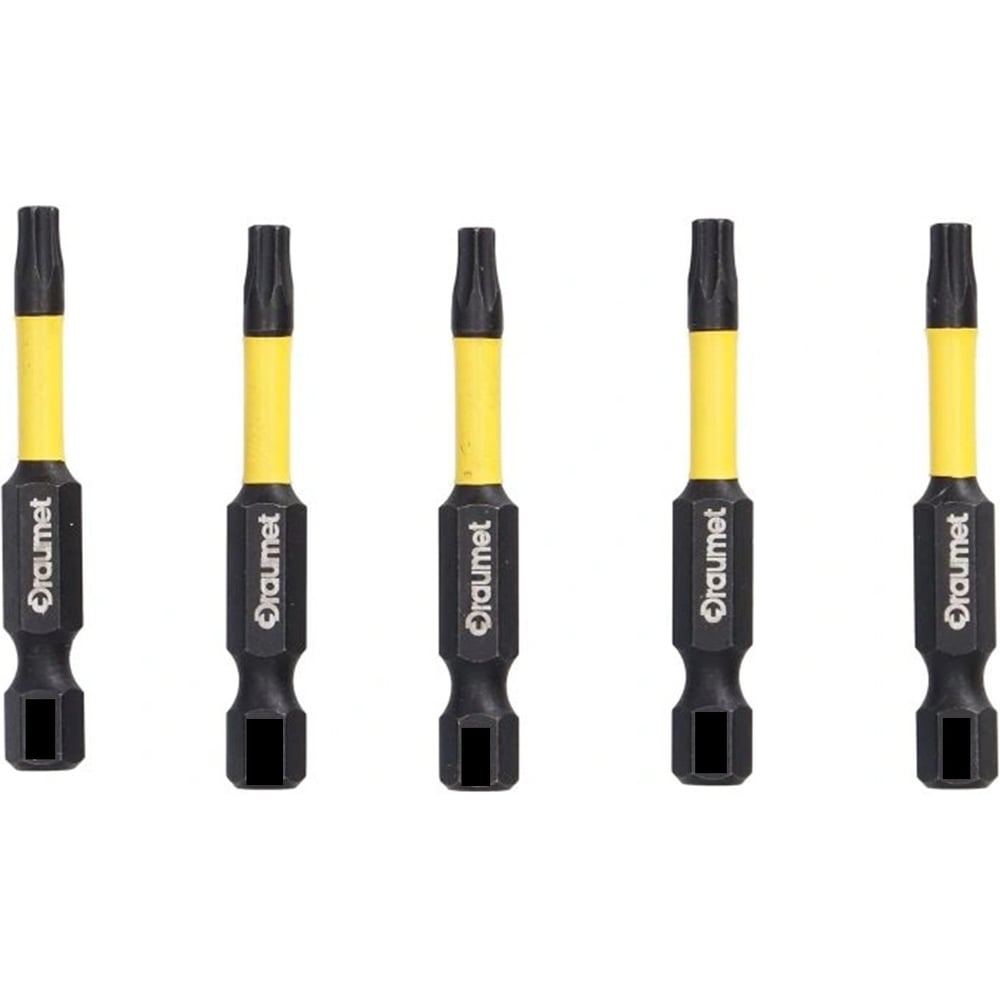 Изображение товара Биты ударные TORX T25 50мм S2 5шт. DRAUMET 9031/ D200-29