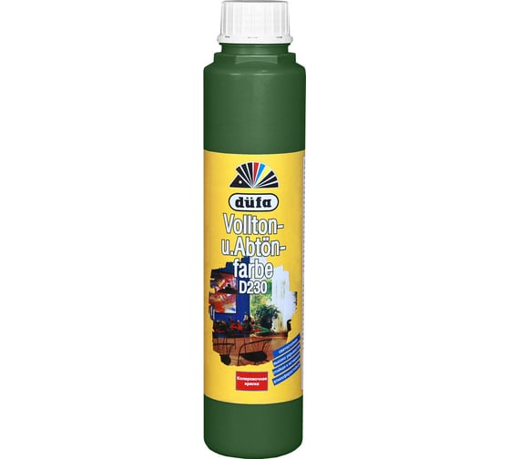 Изображение товара Краситель Dufa D230 0108 оксидно-зеленый, 750 мл Н0000000455