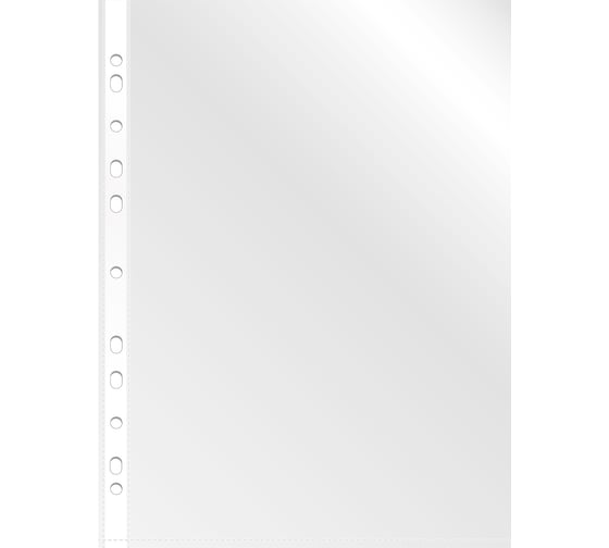 Изображение товара Папка-вкладыш БЮРОКРАТ СуперЛюкс 100G/25 глянцевые, А4+, 100 мкм, упаковка 25 шт, 32 упак 817170