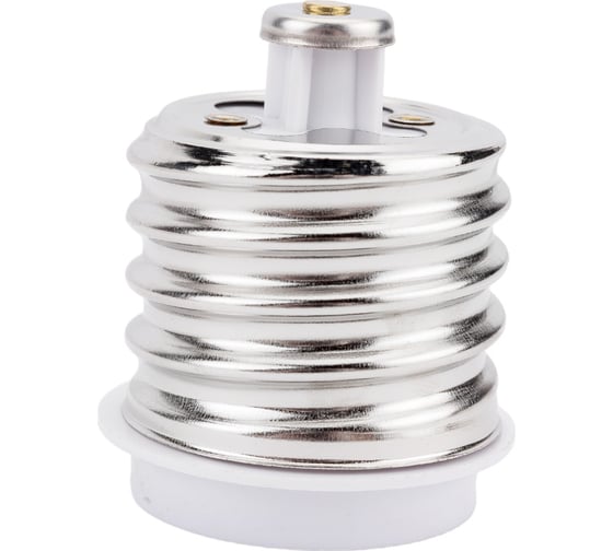 Изображение товара Переходник General Lighting Systems GLH-E40/E27-W белый 474020