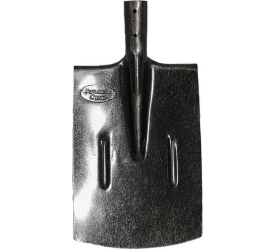 Изображение товара Копальная прямая лопата с ребрами жесткости Агростройлидер рельсовая сталь, без черенка САД-03.05