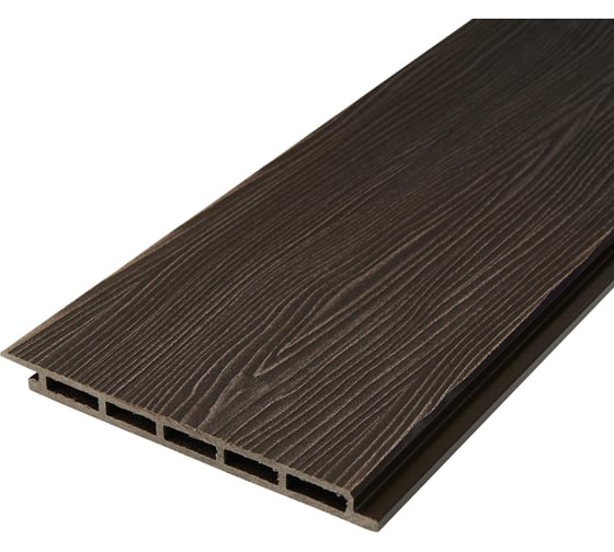 Изображение товара Сайдинг Groentec ДПК 180-14-3000 с тиснением 3D, Венге SW3D 180-14-3000