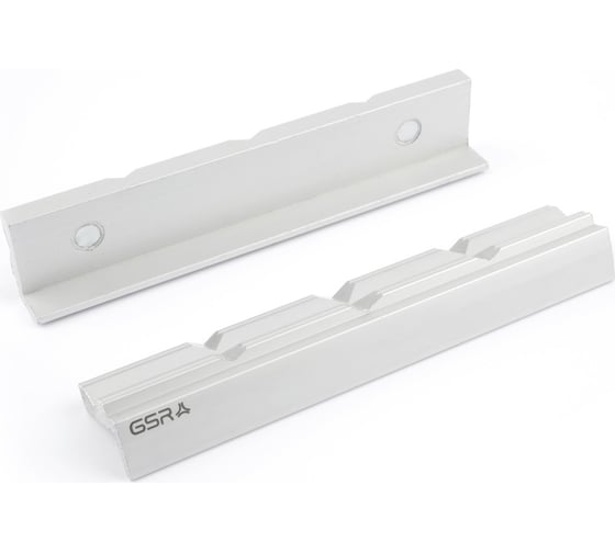 Изображение товара Губки для тисков Al призма с магнитом 2 шт, 150 мм GSR B00909150