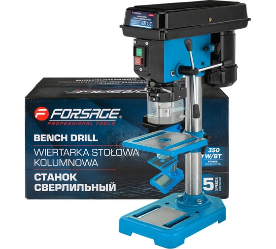 Изображение товара Сверлильный станок Forsage настольный F-DP8A(50301)