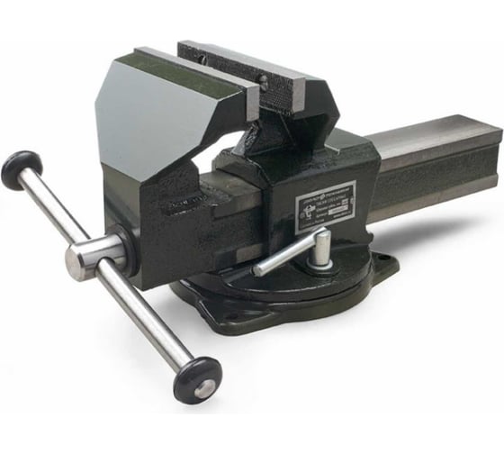 Изображение товара Слесарные тиски Дело Техники поворотные, с наковальней ТСС-150 392450