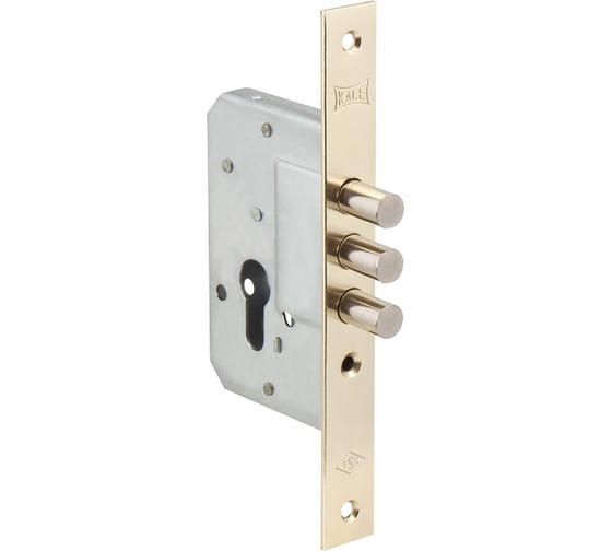 Изображение товара Корпус врезного замка KALE KILIT 189/3M (45 мм) w/b латунь 1085
