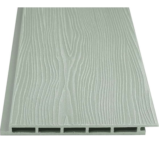 Изображение товара Сайдинг Groentec ДПК 180-14-3000 с тиснением 3D, Кремовый SC3D 180-14-3000