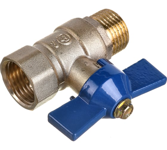 Изображение товара Шаровой кран RM ВР-НР 1/2, муфтовый, бабочка, Ду15 Ру30 11Б27п1 RML-12FMB