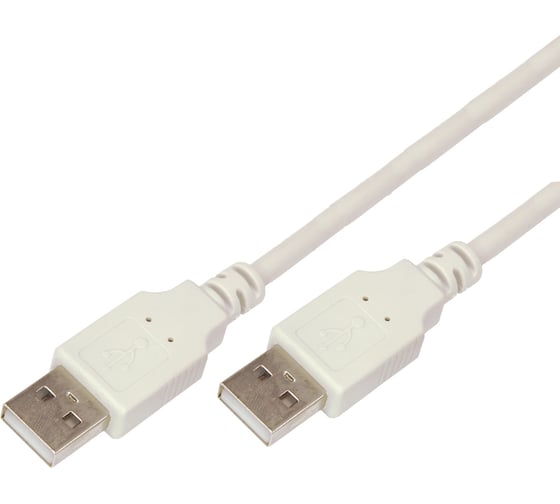 Изображение товара Кабель USB A - USB A REXANT 3 метра, серый 18-1146
