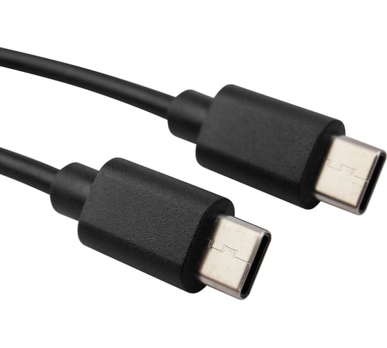 Изображение товара Кабель USB Type-C - Type-C REXANT 3 A 1 м черный 18-1829