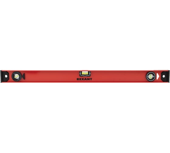 Изображение товара Алюминиевый строительный уровень REXANT с разметкой, 800 мм, с поворотным глазком 12-9212