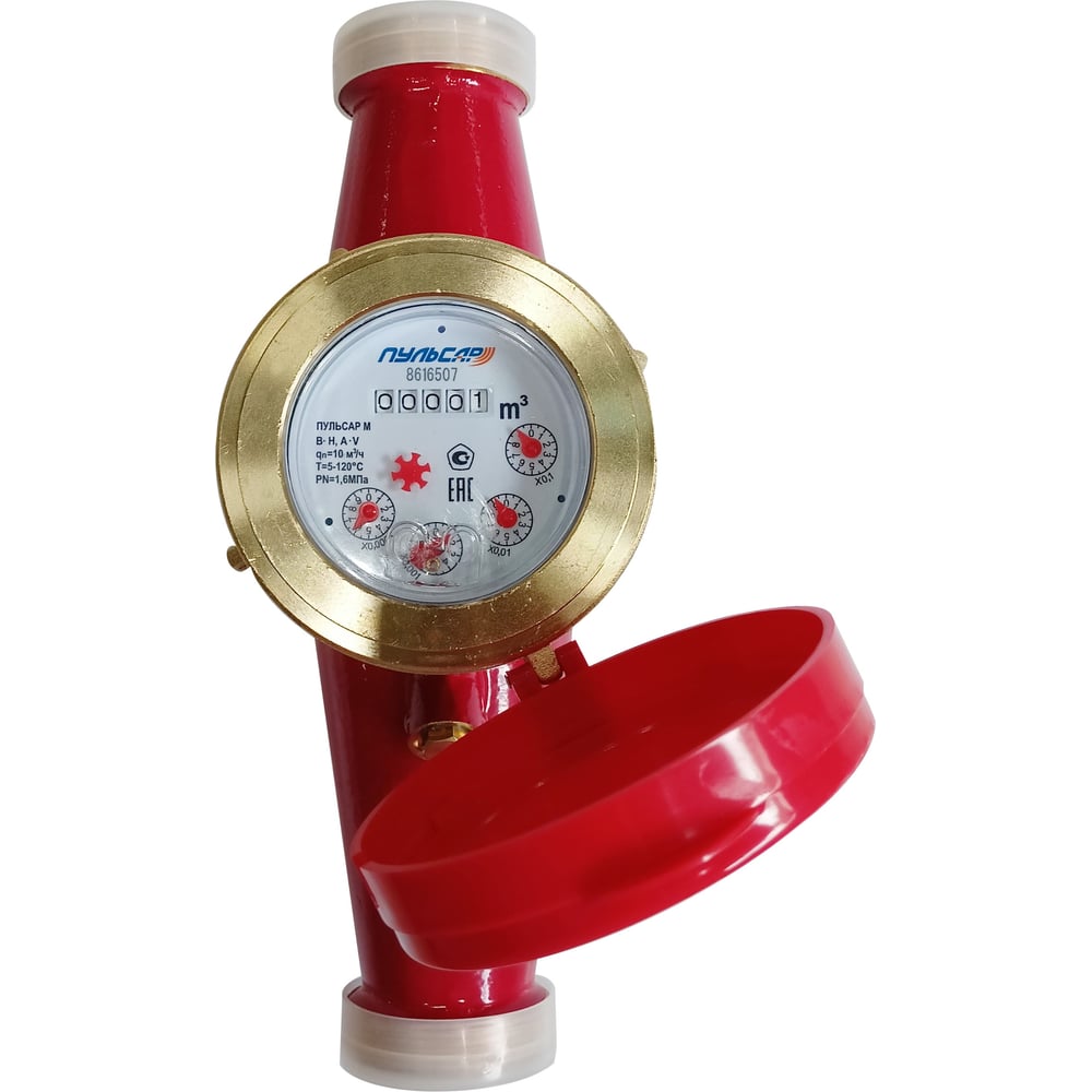 Изображение товара Многоструйный водяной счетчик Пульсар М Ду40 для горячей и холодной воды