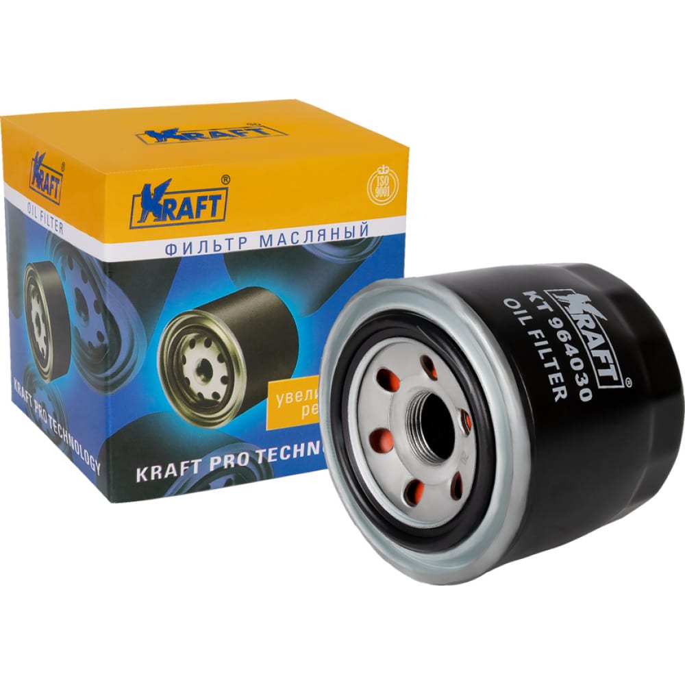 Масляный фильтр Hyundai Getz 02-09/Kia Rio I 00-05/Nissan X-Trail KRAFT масляный радиатор для автомобилей nissan x trail t31 2 0i 4wd luzar