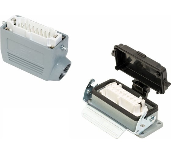 Изображение товара Прямоугольный промышленный разъем Mete Enerji комплект H16E-AM-CCF 685613K