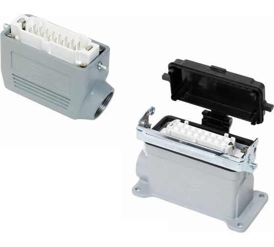 Изображение товара Прямоугольный промышленный разъем Mete Enerji комплект H16E-AM-DCF 685617K