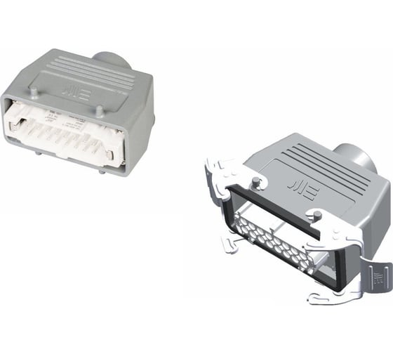 Изображение товара Прямоугольный промышленный разъем Mete Enerji комплект H16E-B2M-B2ZF 685634K