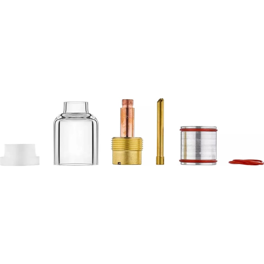 Изображение товара Набор CRYSTAL №4 2.4 мм CRT1704 для TIG-сварки с держателем и соплом