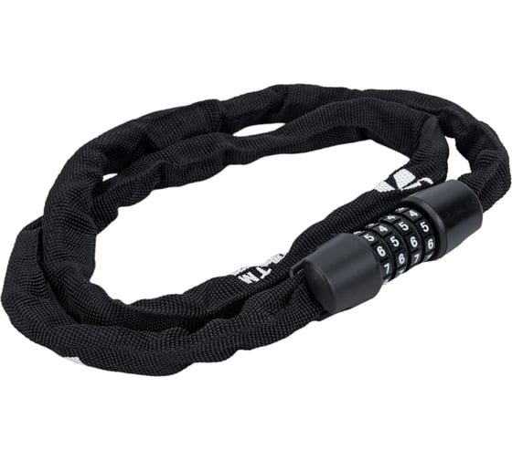 Изображение товара Навесной кодовый замок с цепью Аллюр ВС-Ц 4К 900 мм 8496