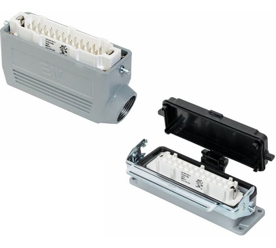 Изображение товара Прямоугольный промышленный разъем Mete Enerji комплект H24E-AM-CCF 685639K