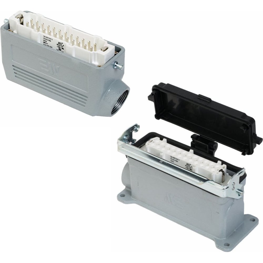 Изображение товара Прямоугольный промышленный разъем Mete Enerji H24E-AM-DCF