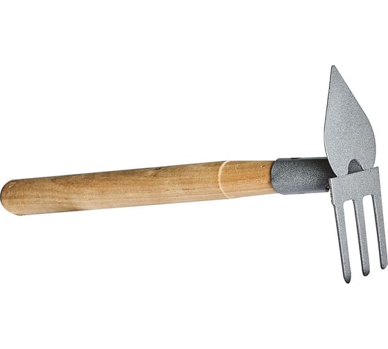 Изображение товара Комбинированный рыхлитель с деревянной ручкой Агростройлидер РП-1 САД-11.19