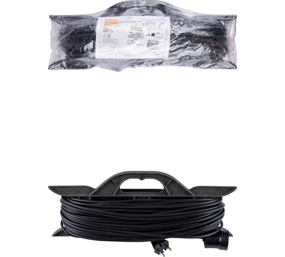 Изображение товара Силовой удлинитель-шнур на рамке TDM ELECTRIC народный ПВС 2200 Вт без заземления, 40м, штепсельное гнездо SQ1307-0309