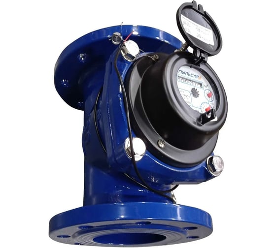 Изображение товара Турбинный хв/гв счетчик Пульсар Г Ду100; Qn=100м3/час; L=250мм; с имп. выходом; Р00074143