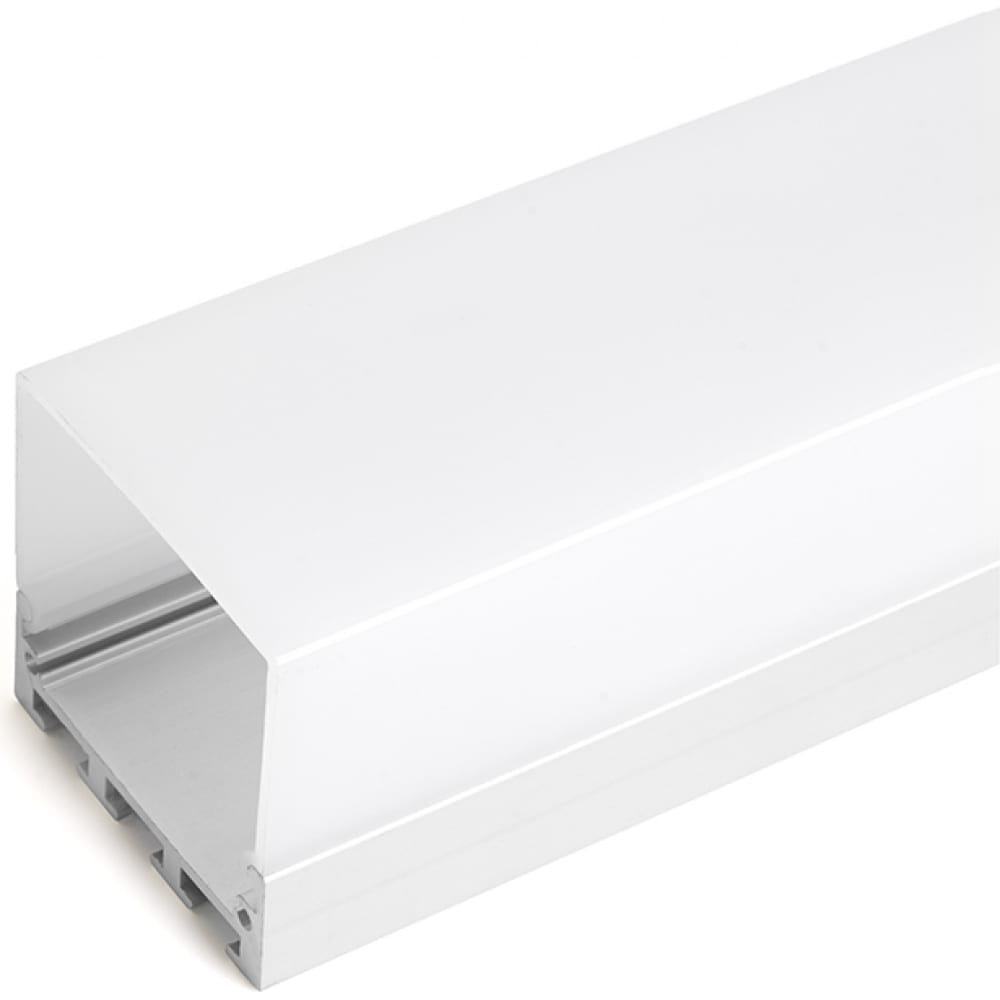Накладной алюминиевый профиль FERON профиль gauss для светодиодной ленты алюминиевый 1 м накладной угловой под ленту 10 мм белый