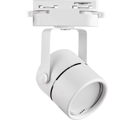 Изображение товара Трековый светильник-прожектор Volpe под лампу GU10 корпус белый UBL-Q321 GU10 WHITE UL-00007425