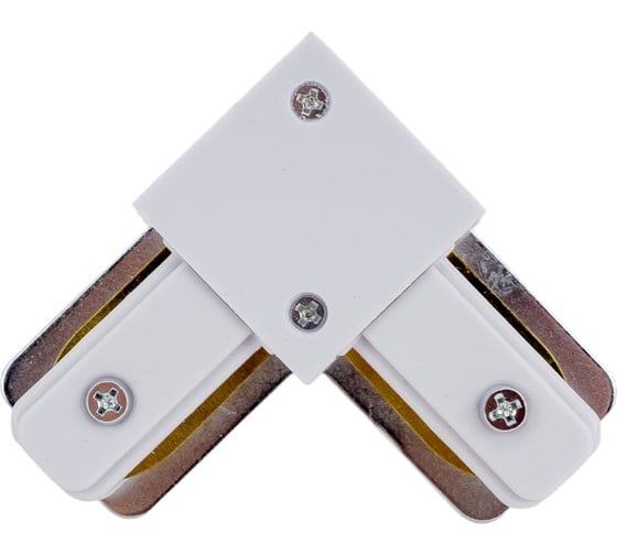 Изображение товара Соединитель Volpe для шинопроводов типа G, L-образный однофазный UBX-Q122 G21 WHITE 1 POLYBAG UL-00006057