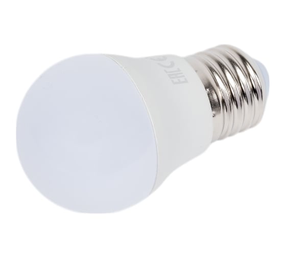 Изображение товара Светодиодная лампа truEnergy 5W шар E27 4000K 400Lm 14120