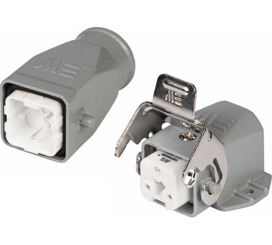 Изображение товара Прямоугольный промышленный разъем Mete Enerji комплект H3A-BM-GF 685537K