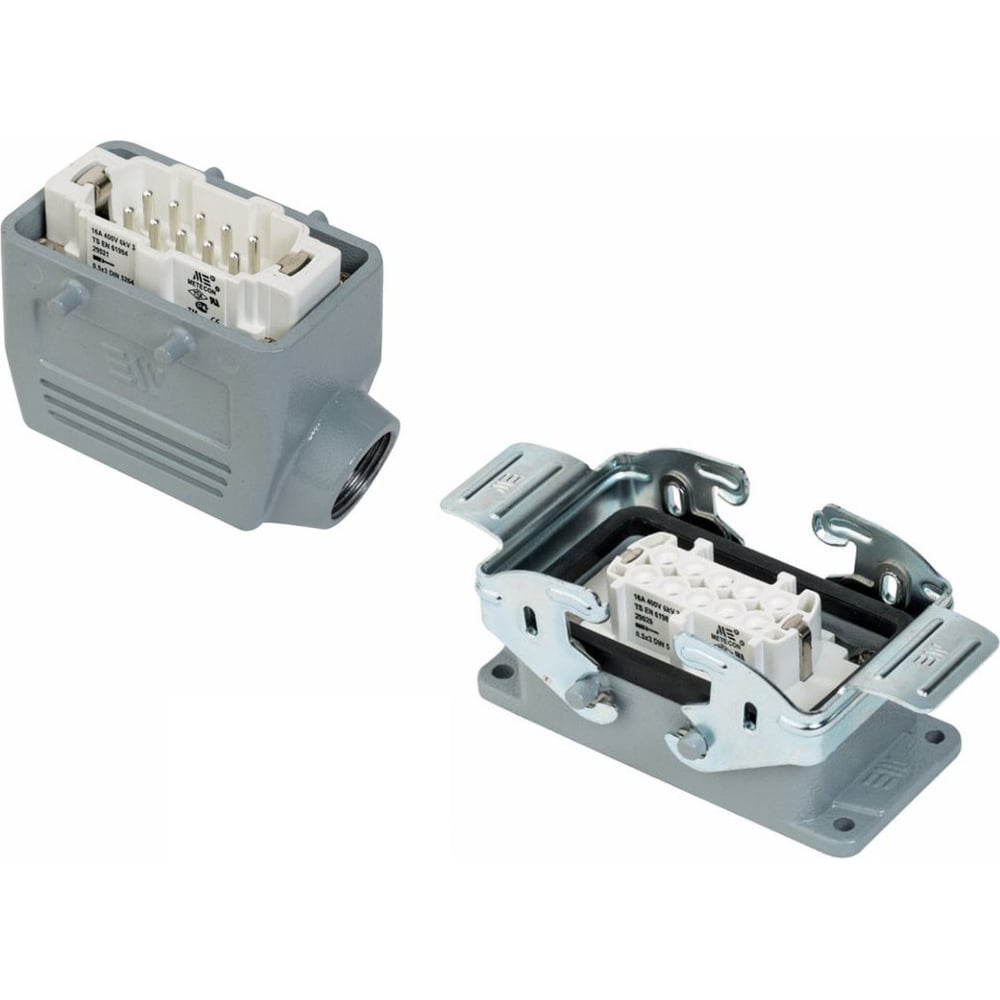 Изображение товара Промышленный разъем Mete Enerji H10E-A2M-C2F 685601K IP65 для автоматизации