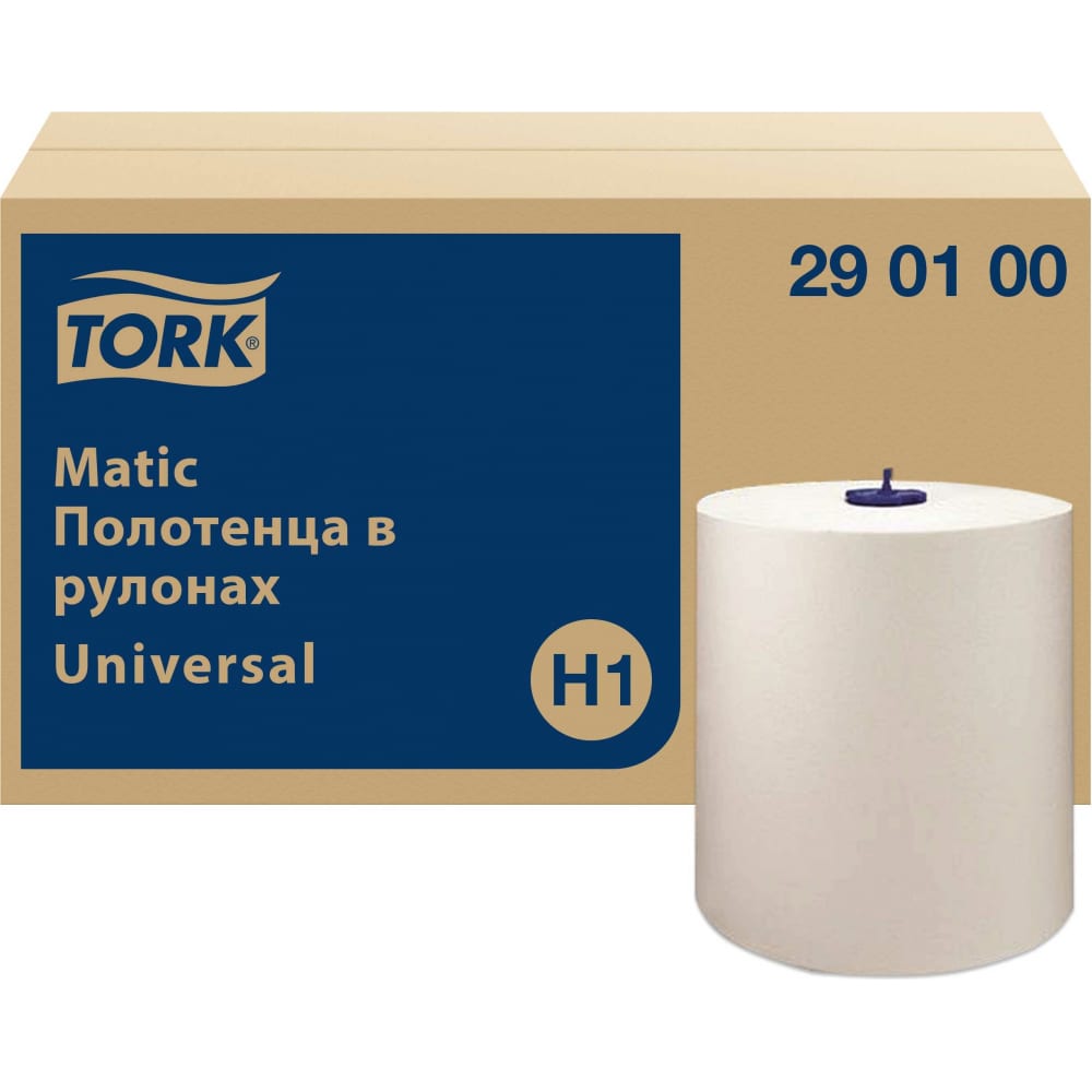 Полотенца TORK бумажные полотенца focus eco 1 слой 2 рулона