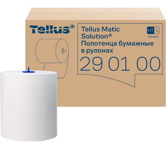 Изображение товара Полотенца в рулонах Tellus "Universal" Н1 (6 рулонов в упаковке) 290100 25092