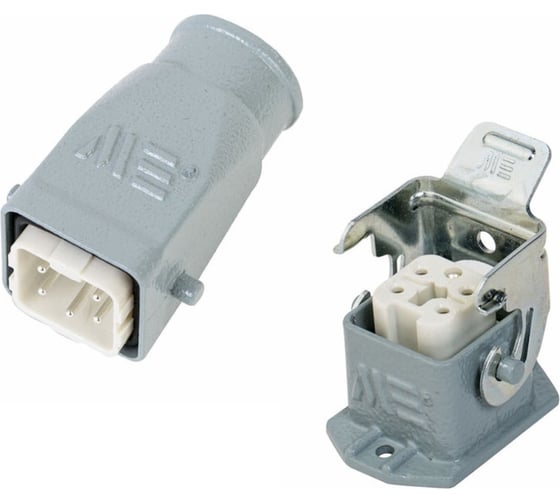 Изображение товара Прямоугольный промышленный разъем Mete Enerji комплект H5A-BM-CF 685561K