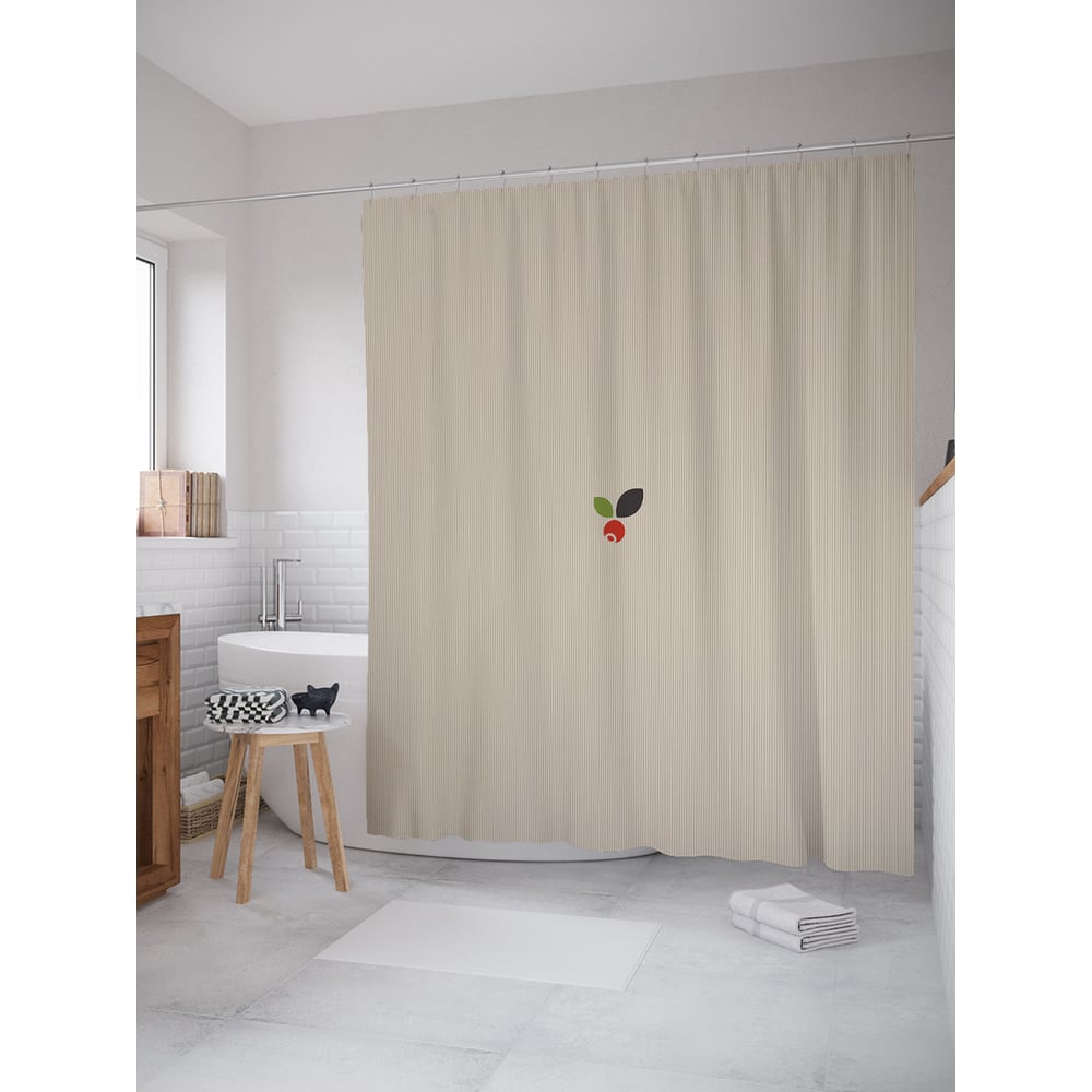 Изображение товара Фотоштора в ванную JOYARTY МУЛЬТИ 180x200 см водоотталкивающая