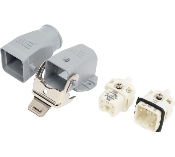 Изображение товара Прямоугольный промышленный разъем Mete Enerji комплект H5A-BM-GF 685565K