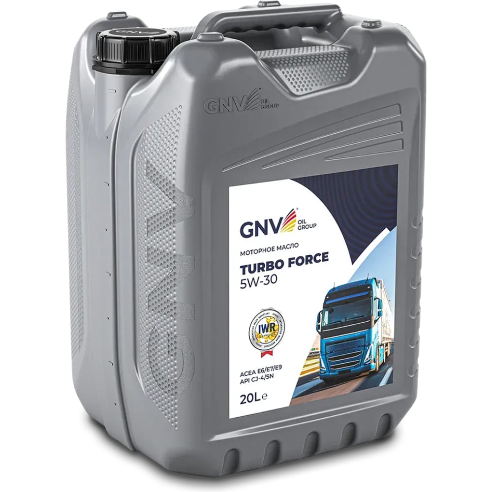 Изображение товара Моторное масло GNV Turbo Force 5W-30 CJ-4/SN VDS-4 Изображение товара Моторное масло GNV Turbo Force 5W-30 CJ-4/SN VDS-4
