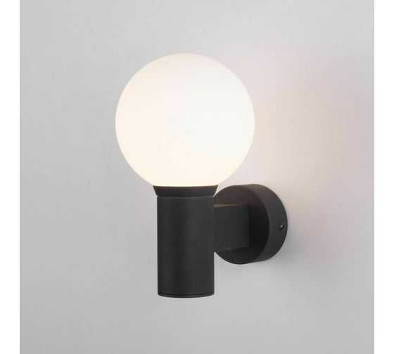 Изображение товара Уличный настенный светильник Elektrostandard Sfera 35126/D черный a060122