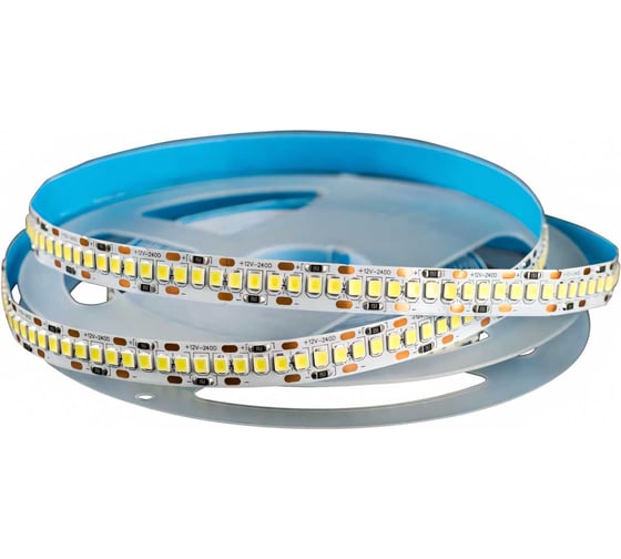 Изображение товара Светодиодная лента truEnergy 19,2W/m 4000K 24V SMD2835 240D IP20 2000Lm 5м 16507