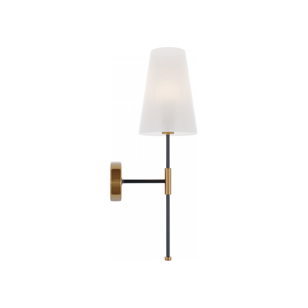 Изображение товара Настенный светильник Freya E14 40 Вт стиль неоклассика белый и черный