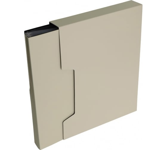 Изображение товара Папка БЮРОКРАТ DeLuxe DLVBOX100MILK с 100 прозрачными вкладками, A4, пластик, 0.7 мм, молочный, в коробе, 14 шт 1139846