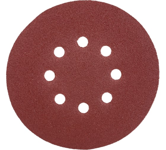 Изображение товара Лист шлифовальный с липучкой 10 шт, 150 мм, Р100 ДИОЛД 90045015