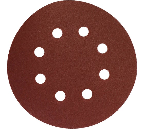 Изображение товара Лист шлифовальный с липучкой 10 шт, 150 мм, Р150 ДИОЛД 90045016